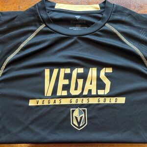 Fanatics Vegas Knights Black and Gold Tee